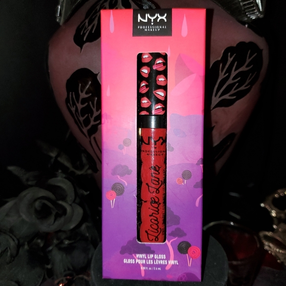 🖤❤NIB- Rich Red NYX Vinyl Lip Gloss ❤🖤 - Picture 3 of 13